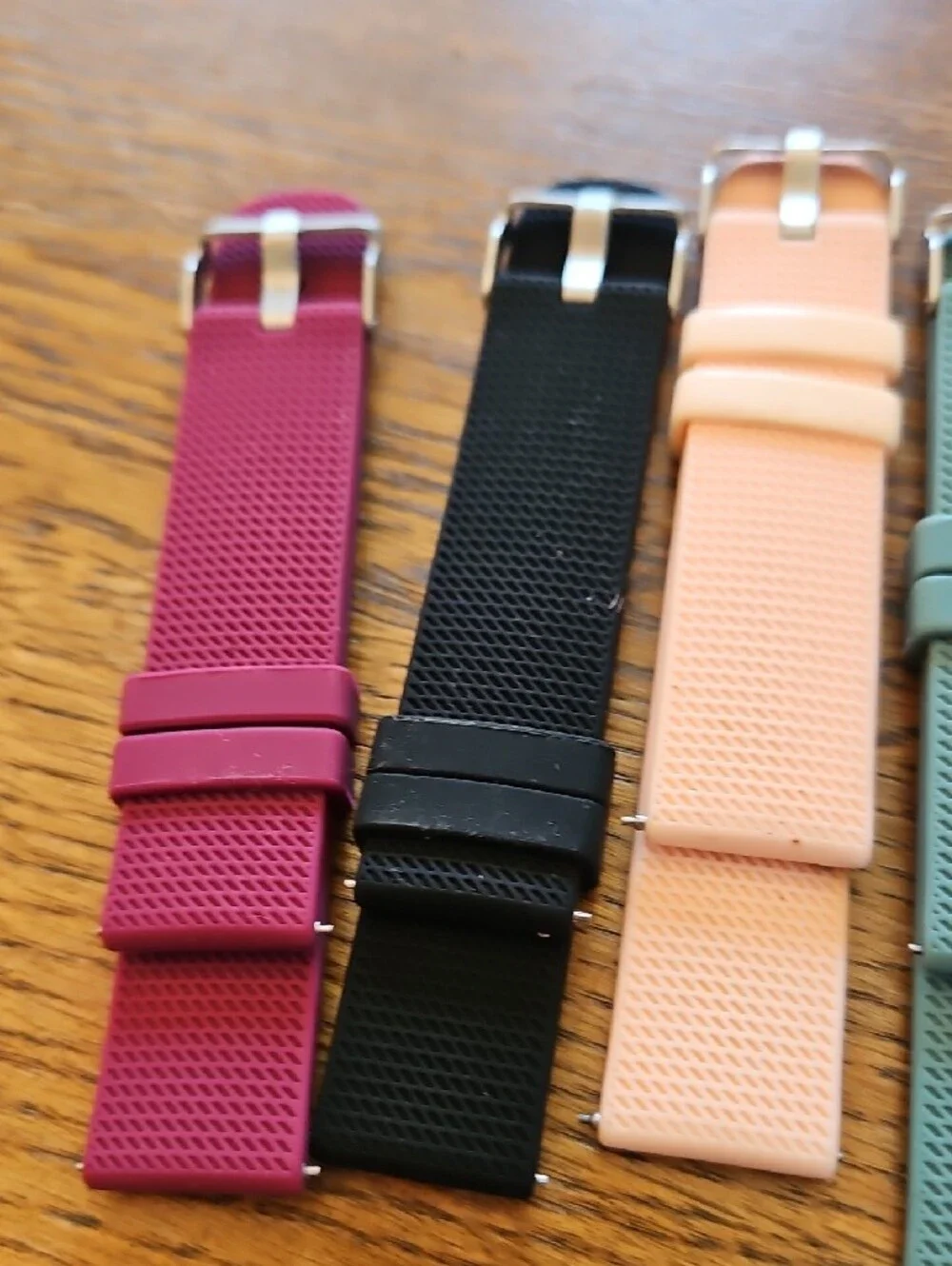 Silicone Replacement Watch Strap - Multi Color Pack